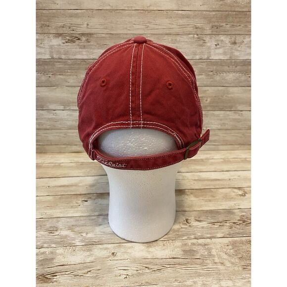 Titleist Los Angeles Angels Hat Mens Red OSFA White Stitching MLB Team Cap - Picture 3 of 8